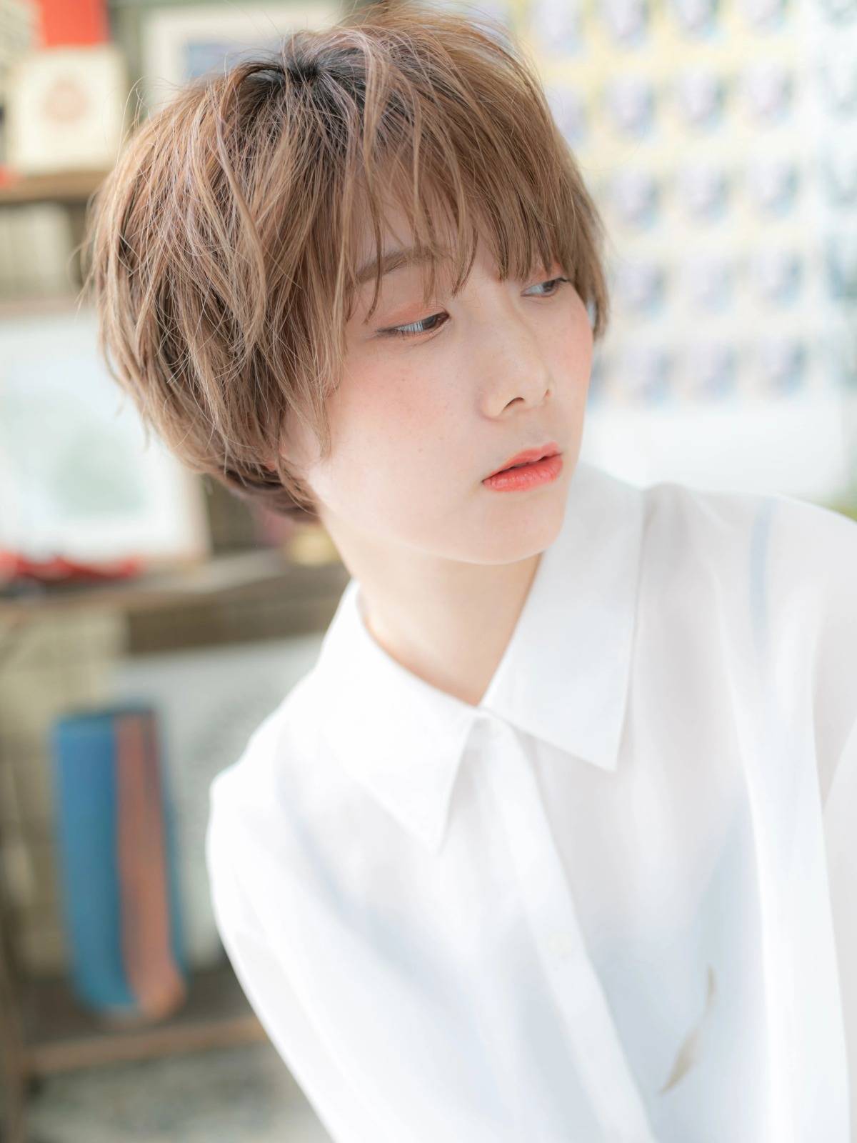 軽やかほつれショート