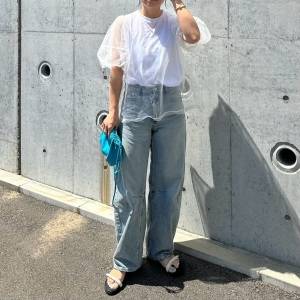 【2026年6月】おばさん感ゼロ！老け見えしない初夏のデニムパンツコーデ5選
