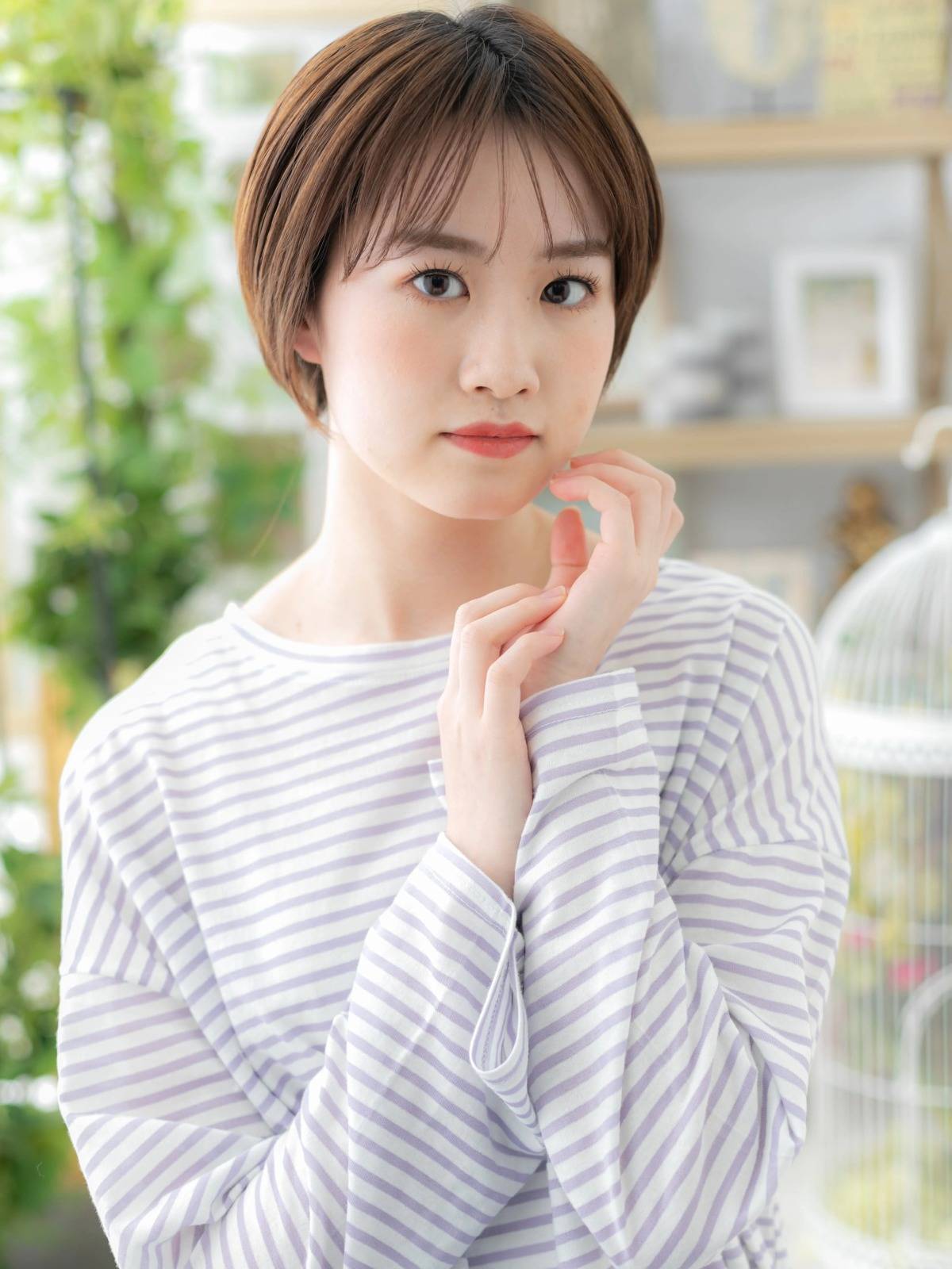 まとまり感丸みショート