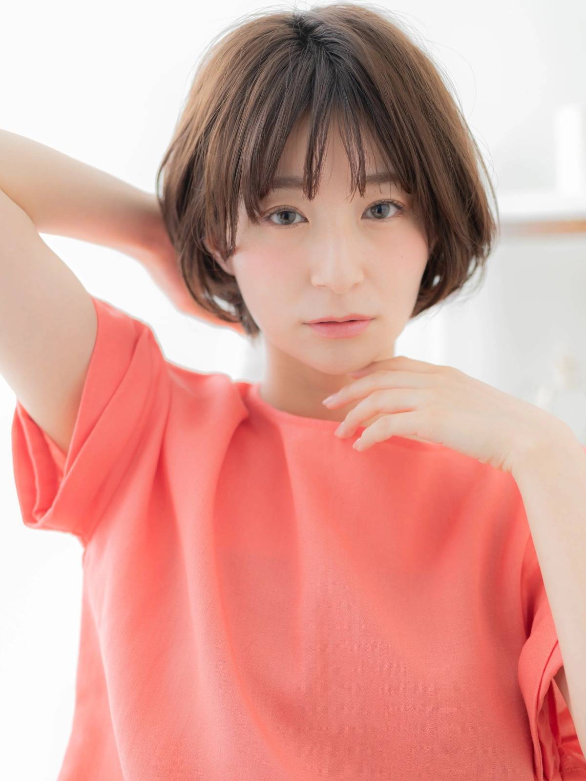 Aラインのナチュラルボブ