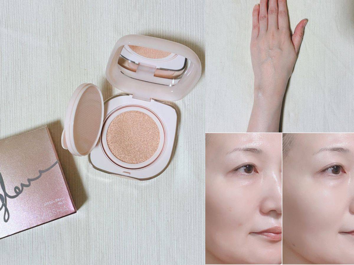 MISSHA「クッション ファンデーション(ルミナスカバー)」