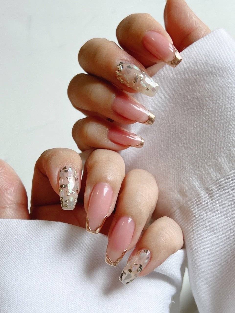 ベビーピンクネイル