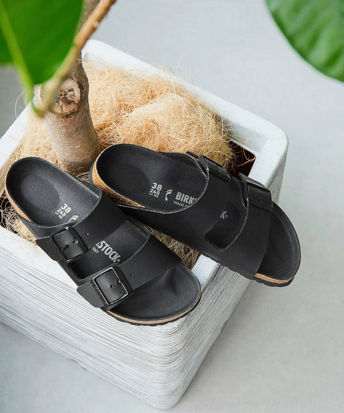 UNITED ARROWS green label relaxing Arizona Birko-Flor サンダル