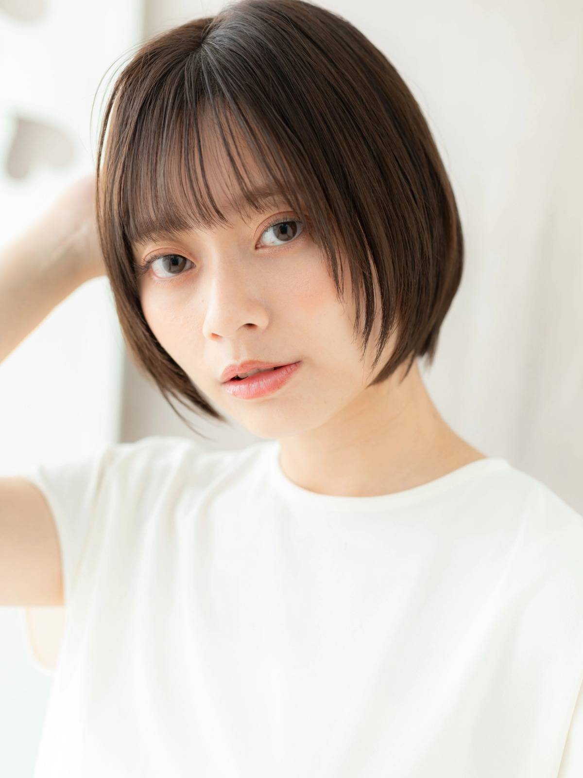 フェイスレイヤー丸みショート