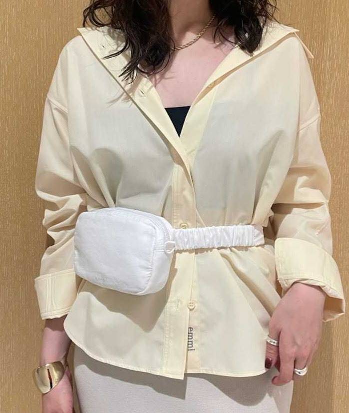 イエローのUVカットシャツ