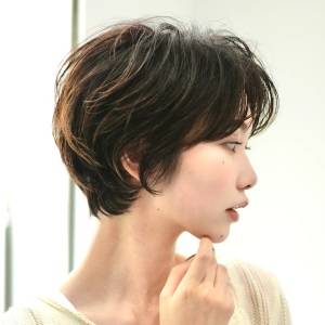  こなれ感ショート 