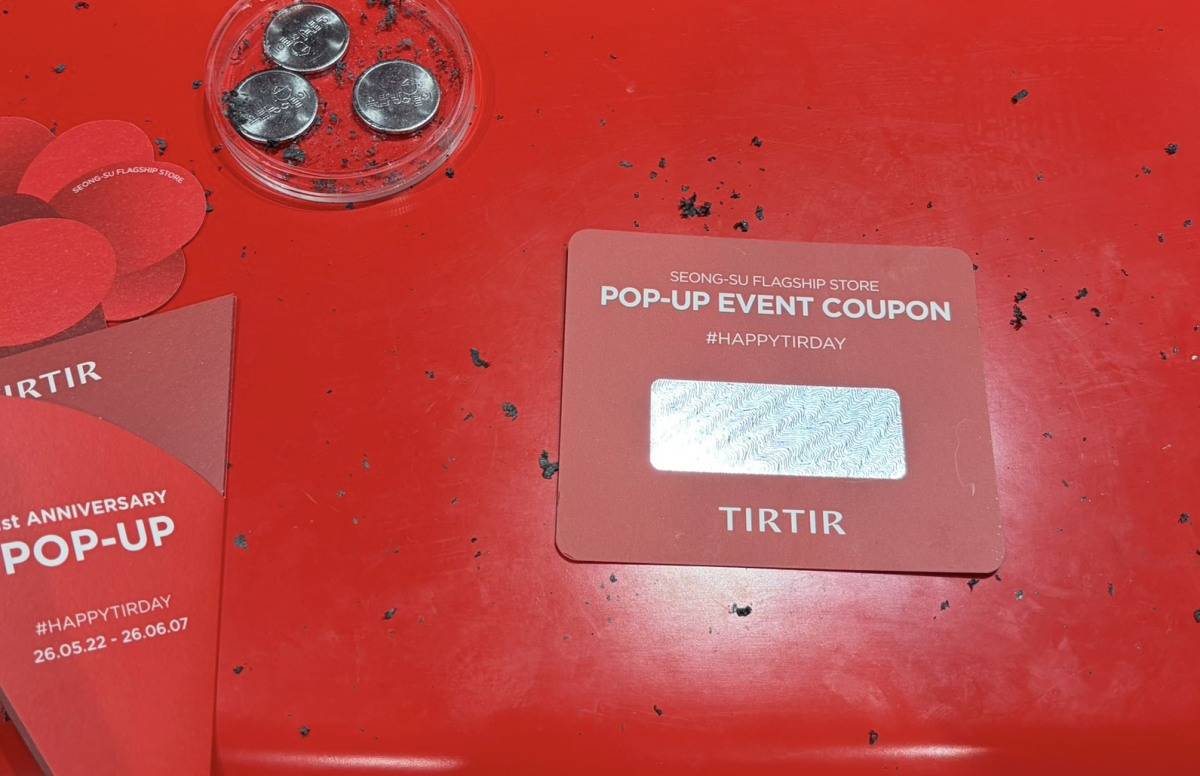 「TIRTIR」聖水フラッグシップストア 1周年POPUP