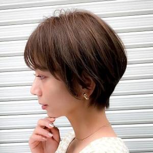  美シルエットのまとまりショート 