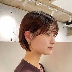  耳掛けミニボブ 