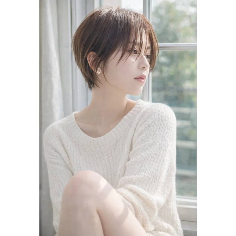 ヘルシーな抜け感ショート