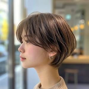  襟足スッキリ小顔ショート 