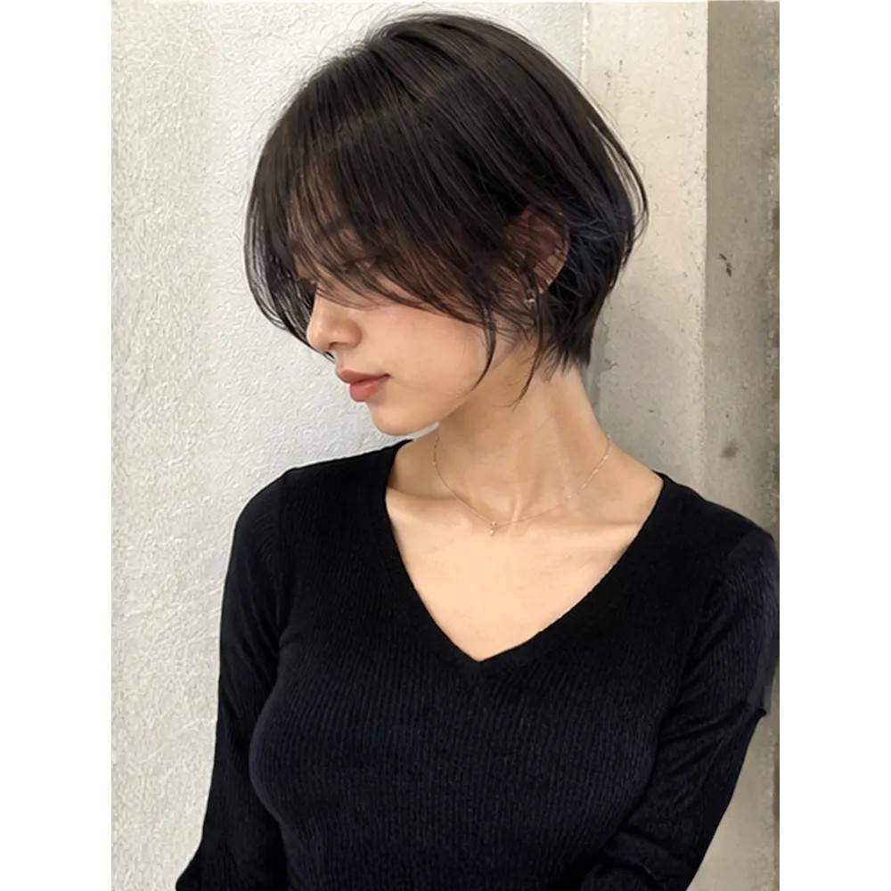 ルーズ感のあるハンサムショート