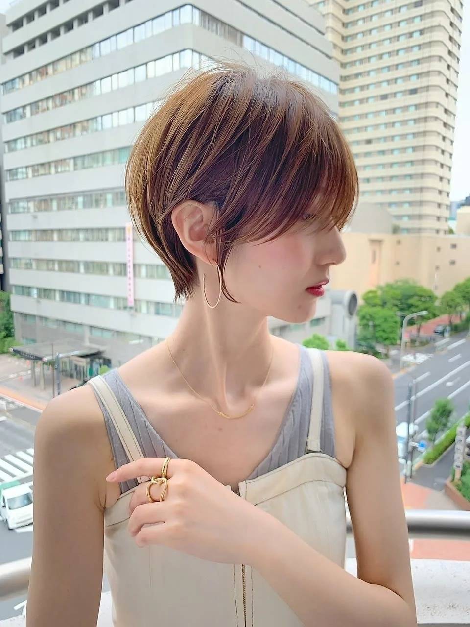 シンプルくびれショート
