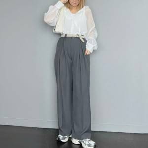【2026年6月】こう着ると、老け見えしない！おすすめワイドパンツコーデ5選