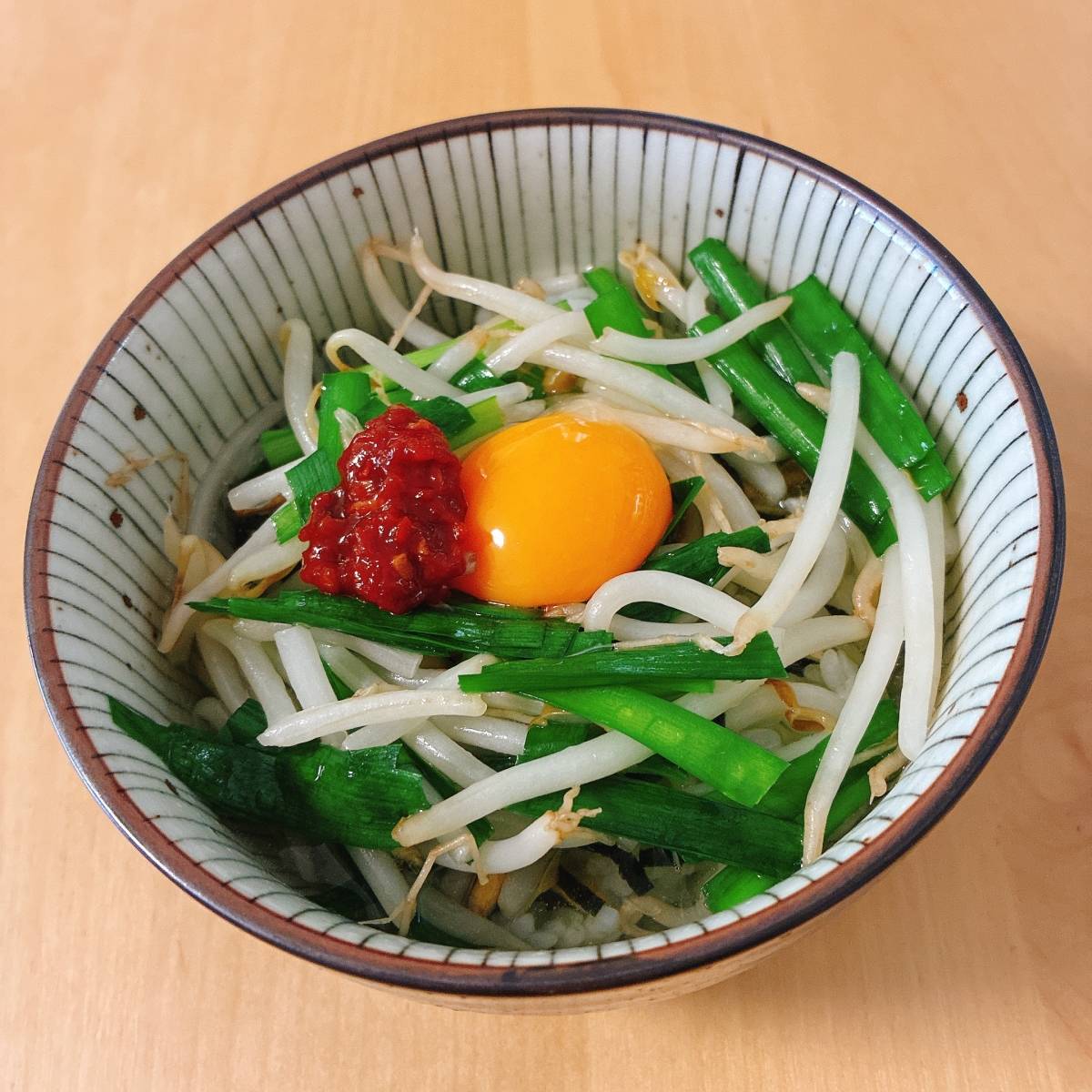 永谷園公式の「ビビンバ風茶づけ」のレシピ