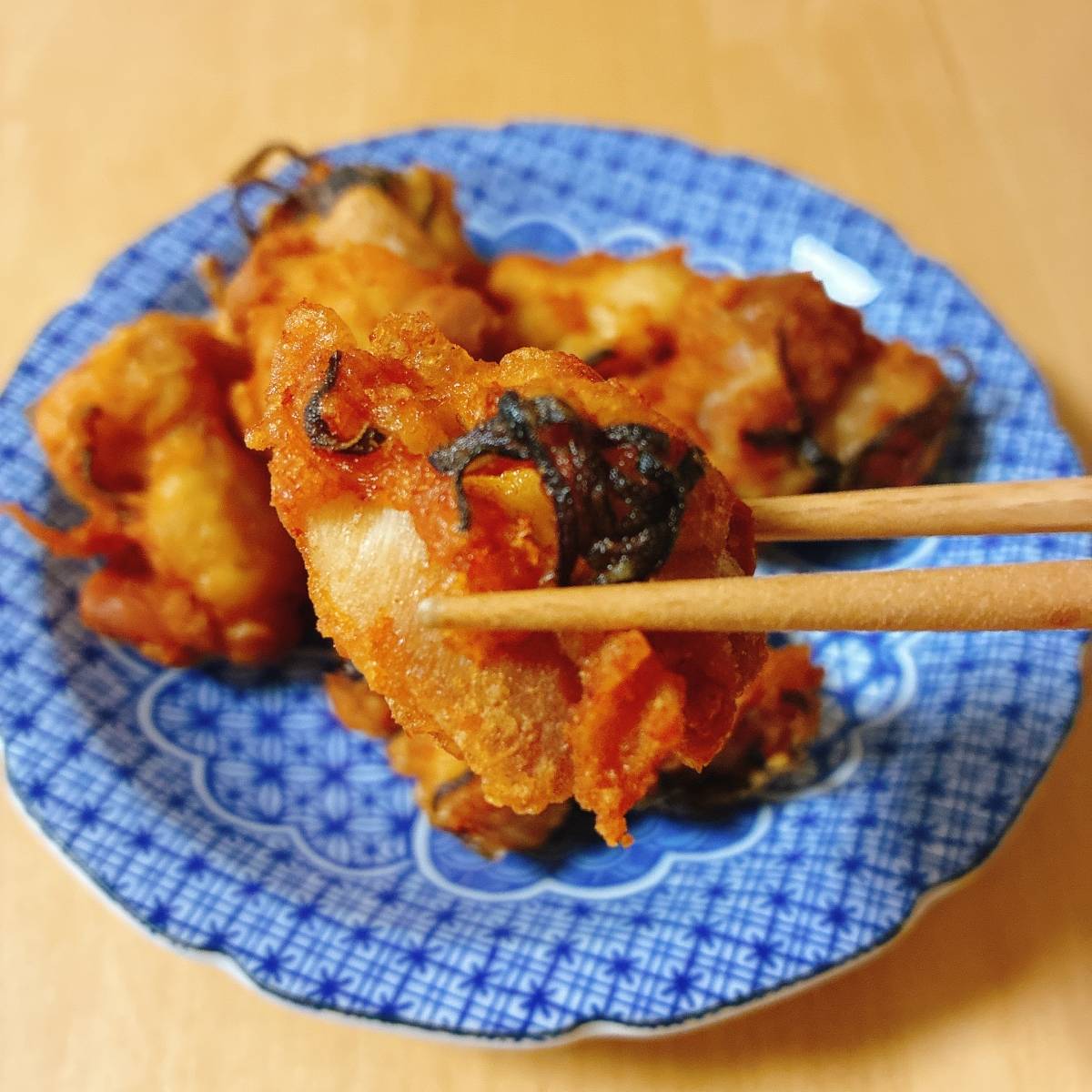 くらこん公式の「塩こんぶのから揚げ」のレシピ