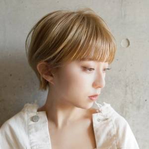  ハイトーンカラーショート 