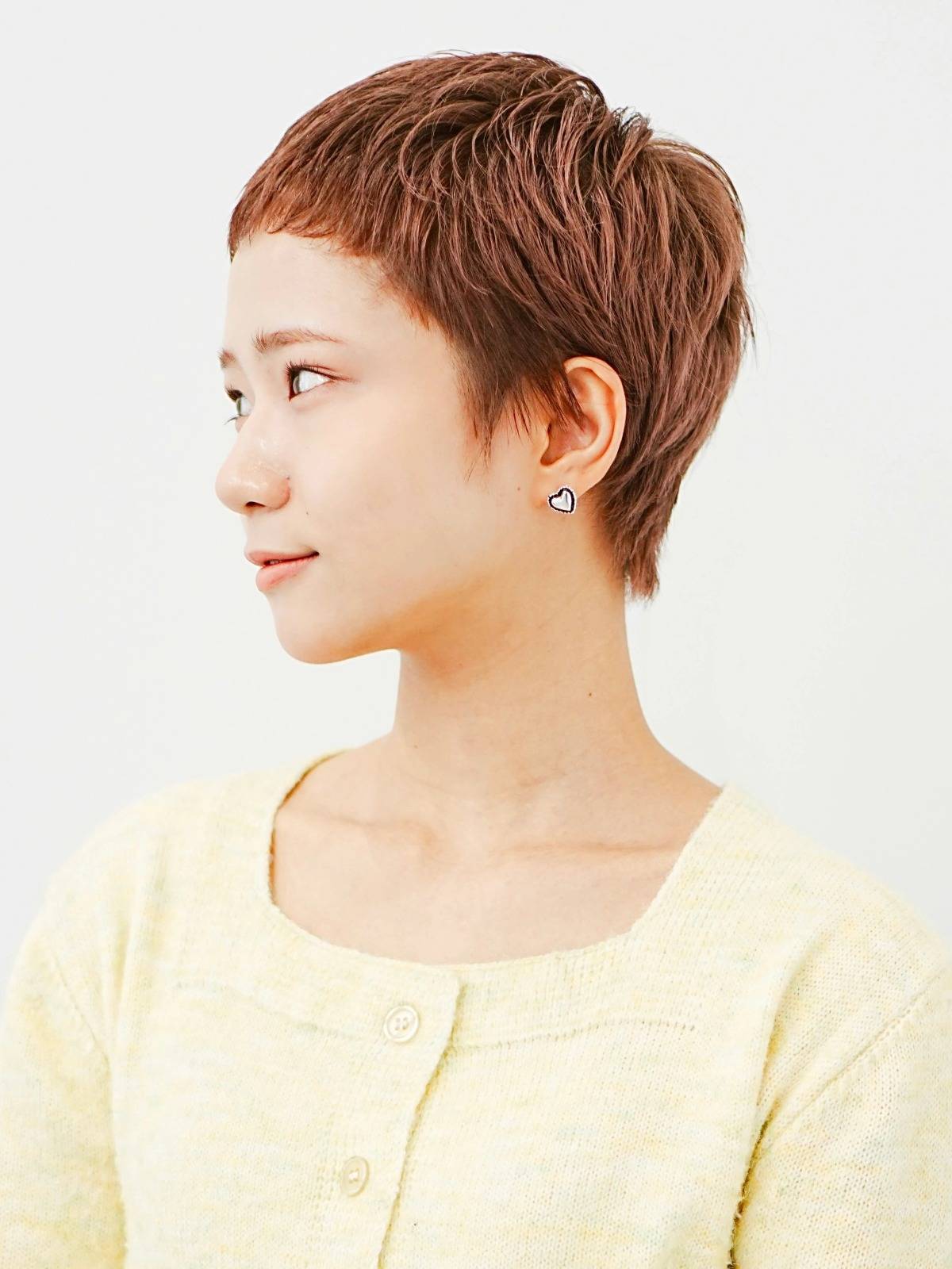 顔立ちに合わないベリーショート