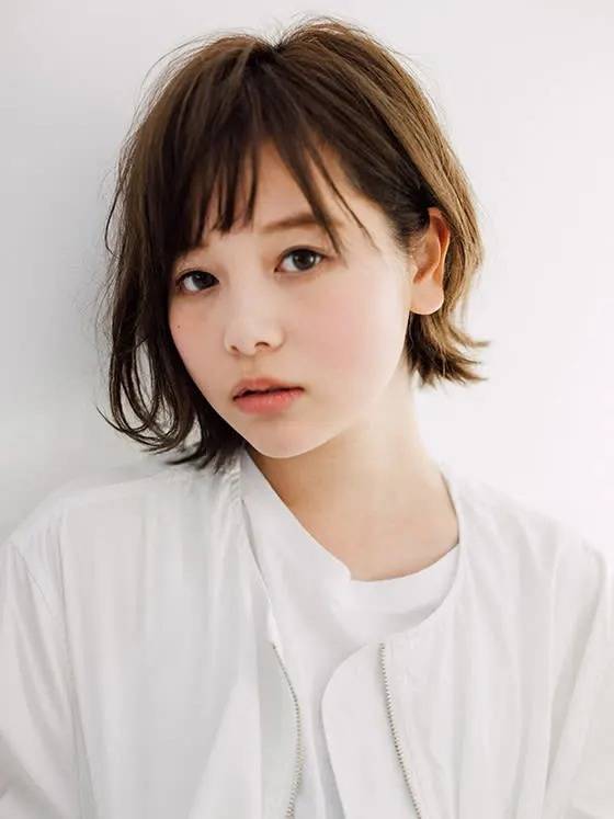 ハネ感が可愛い耳掛けボブ