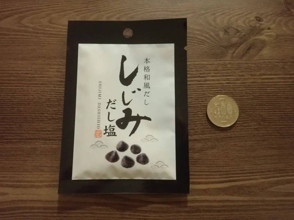 DAISO(ダイソー)：三角屋水産 しじみだし塩 20g