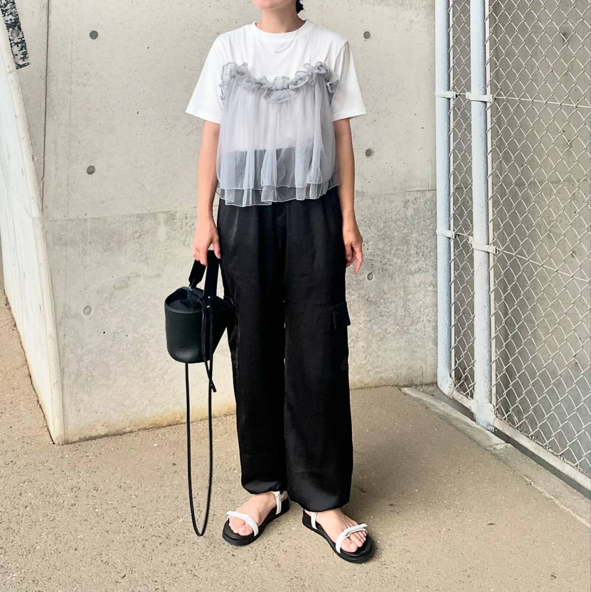 重ね着風デザインを主役にする♡