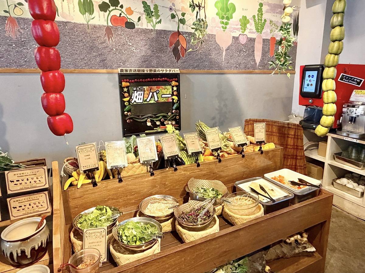 都野菜賀茂 京都駅前店の野菜