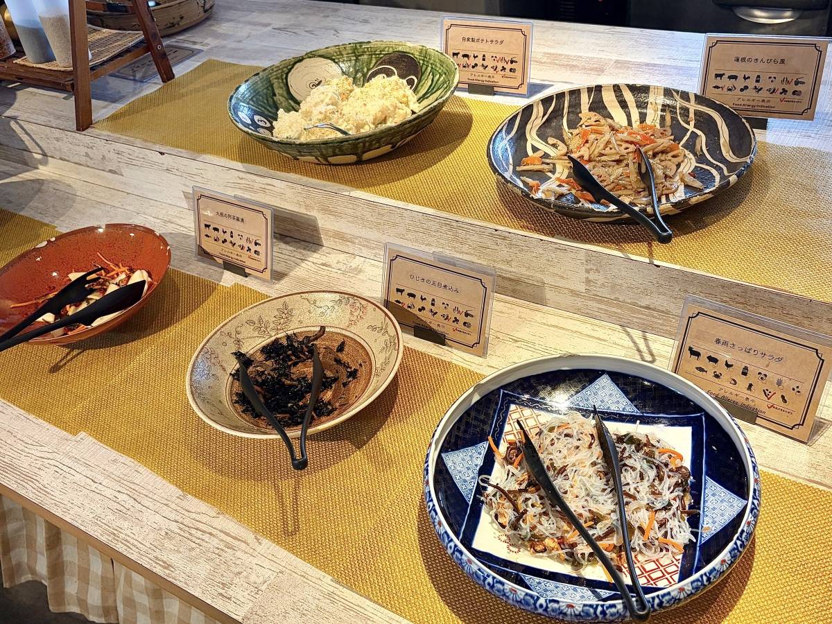 都野菜賀茂 京都駅前店のお惣菜
