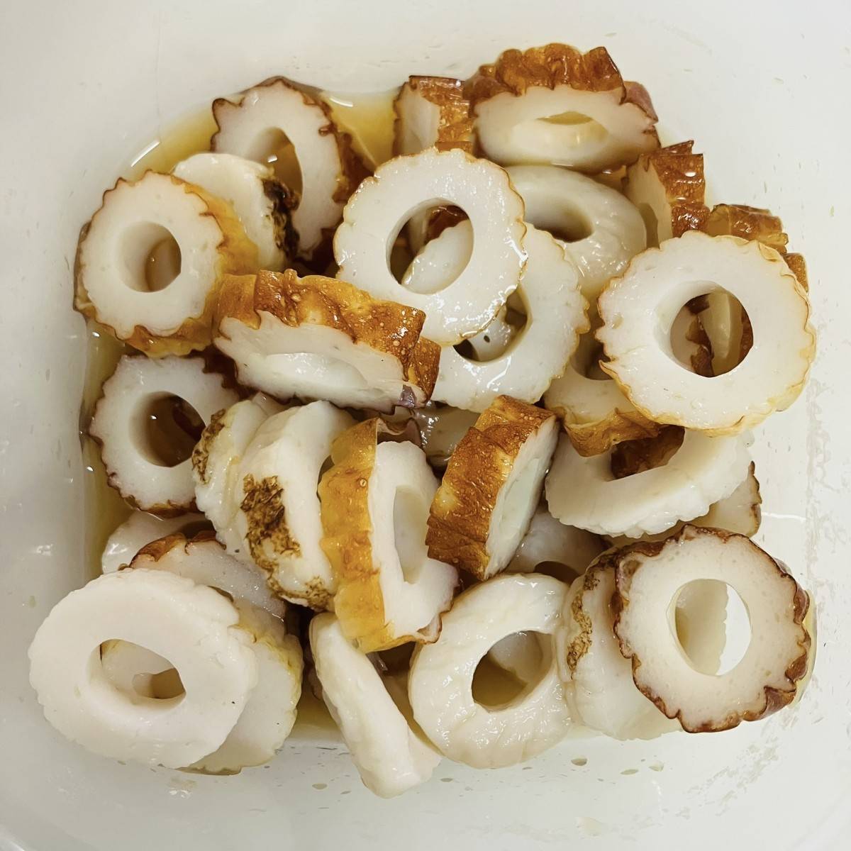 紀文公式の「焼ちくわとたっぷり薬味の白あえ」のレシピ