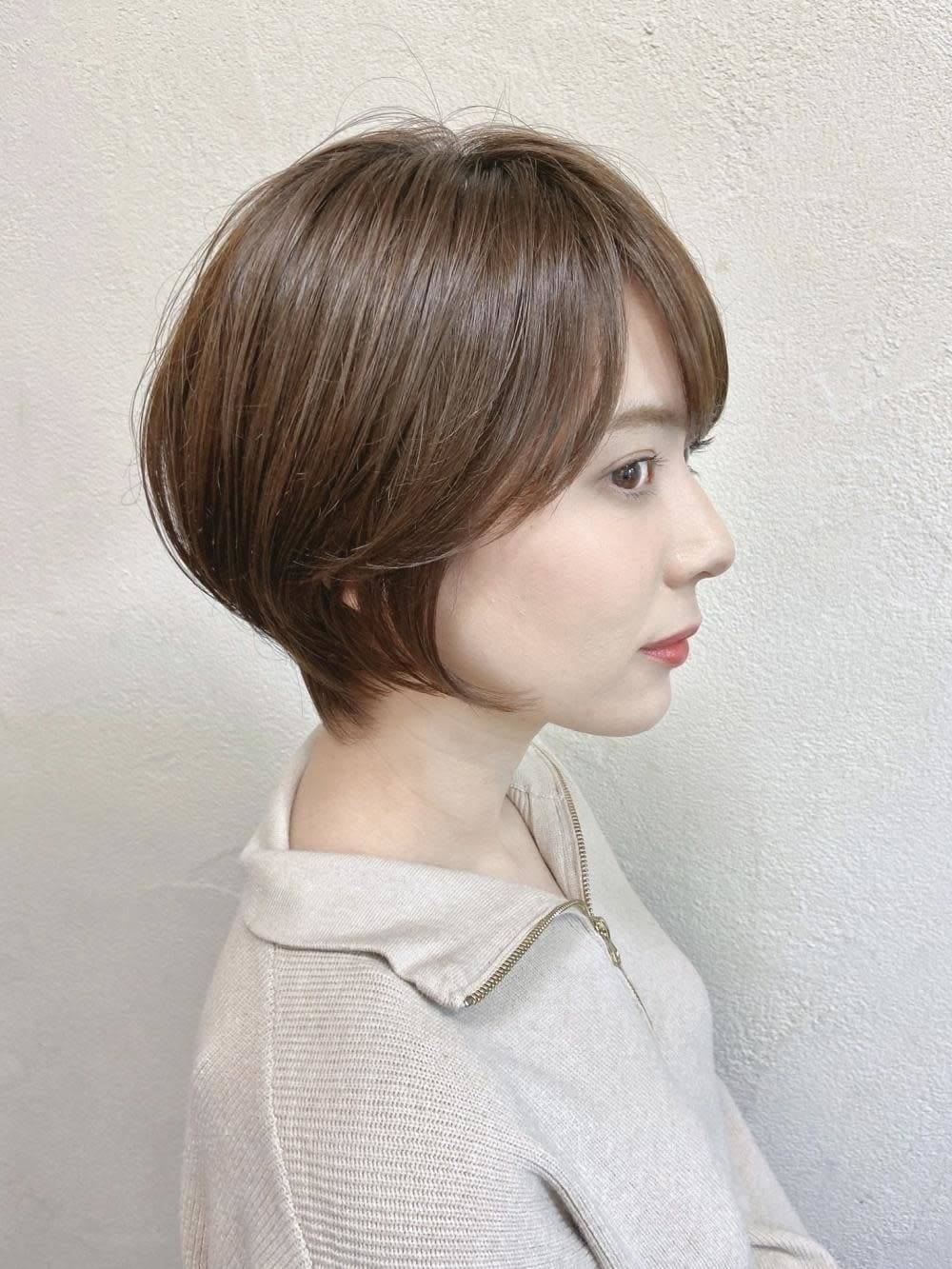 シルエットがきれいなシンプルショート