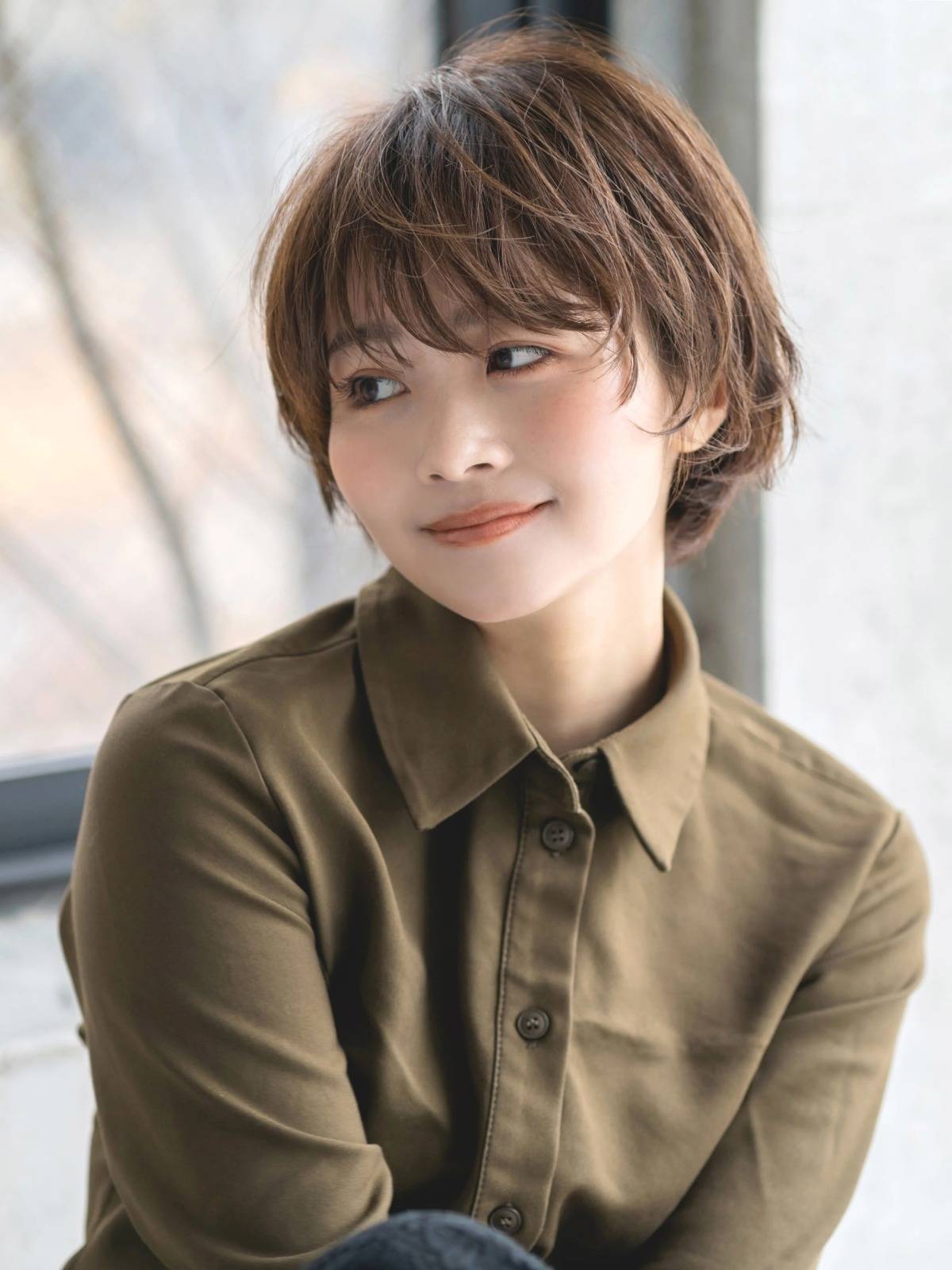 軽やかなラフショート