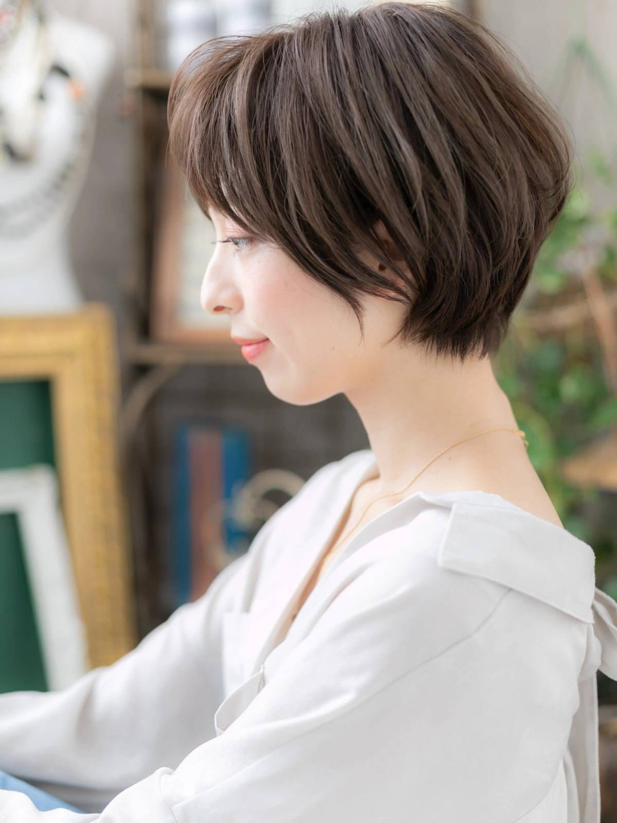 洗練されたくびれショート