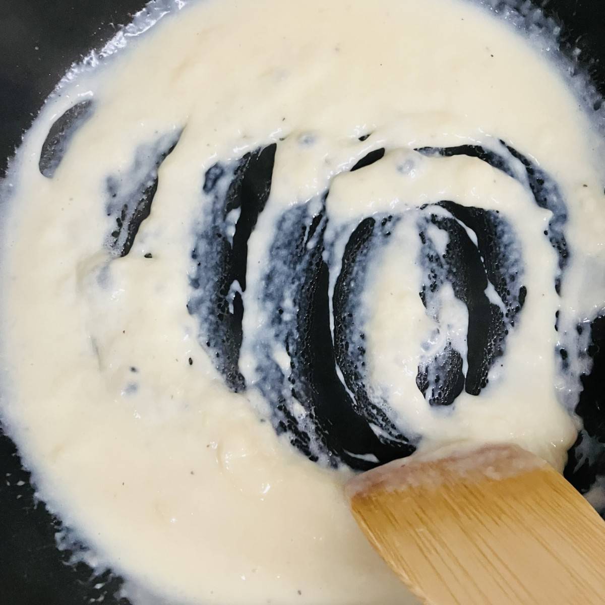 マ・マー公式の「手軽にヘルシー！サラダチキンの豆乳クリームパスタ」のレシピ