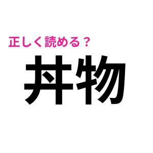  丼物 