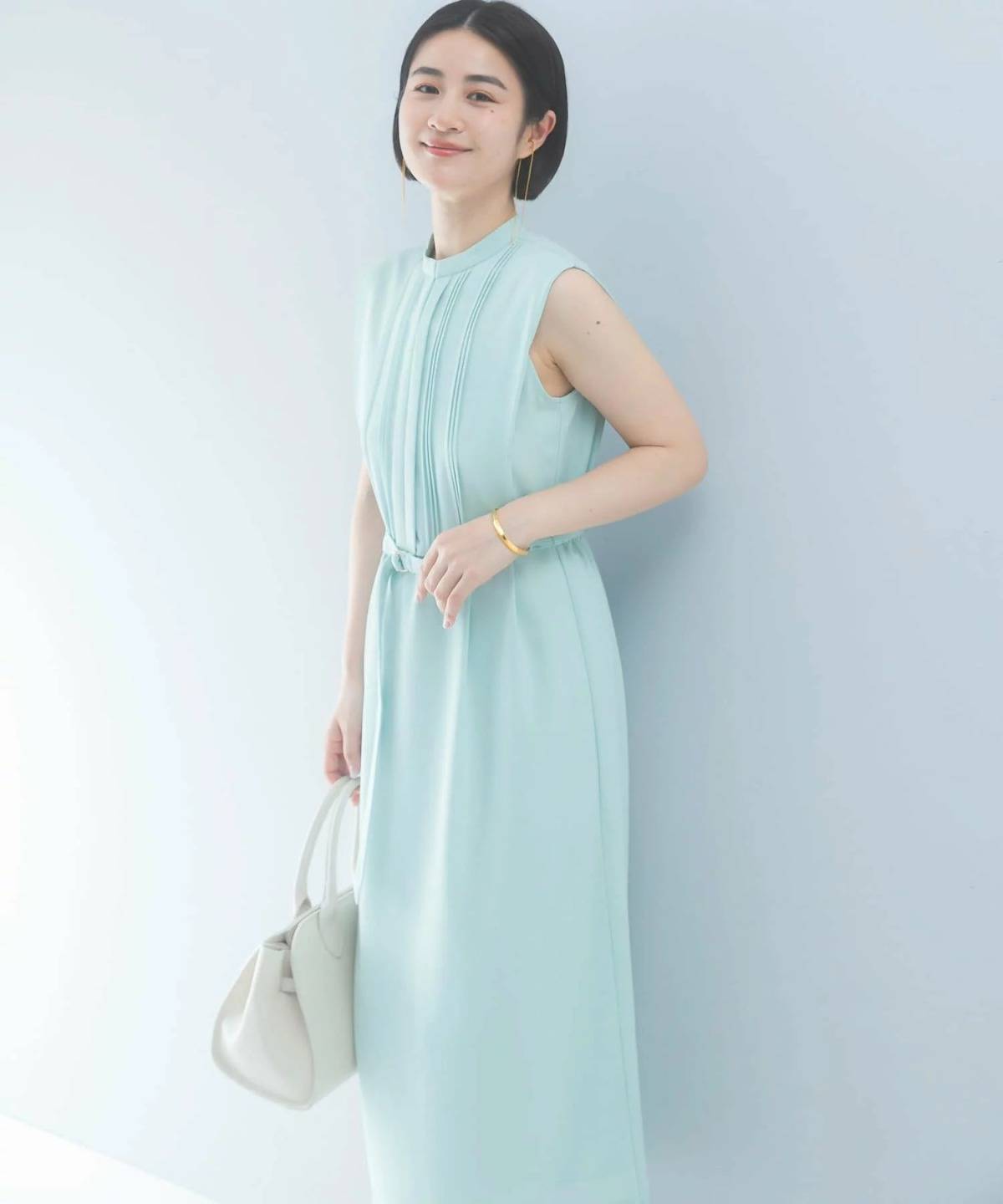 URBAN RESEARCH ROSSO クールタッチ 防シワストレートワンピース