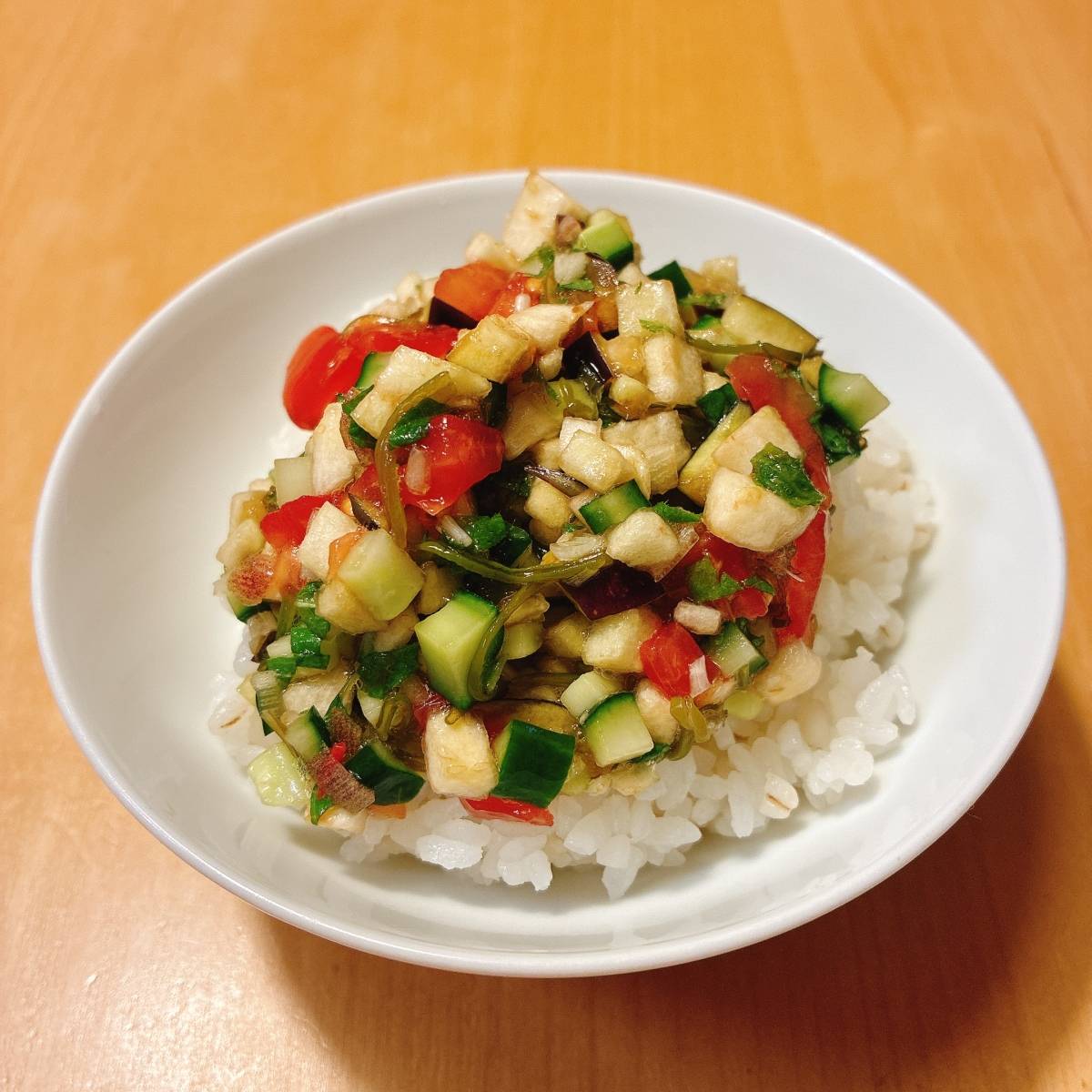 JAグループ公式の「【トマト入り】夏野菜たっぷり　だし」のレシピ