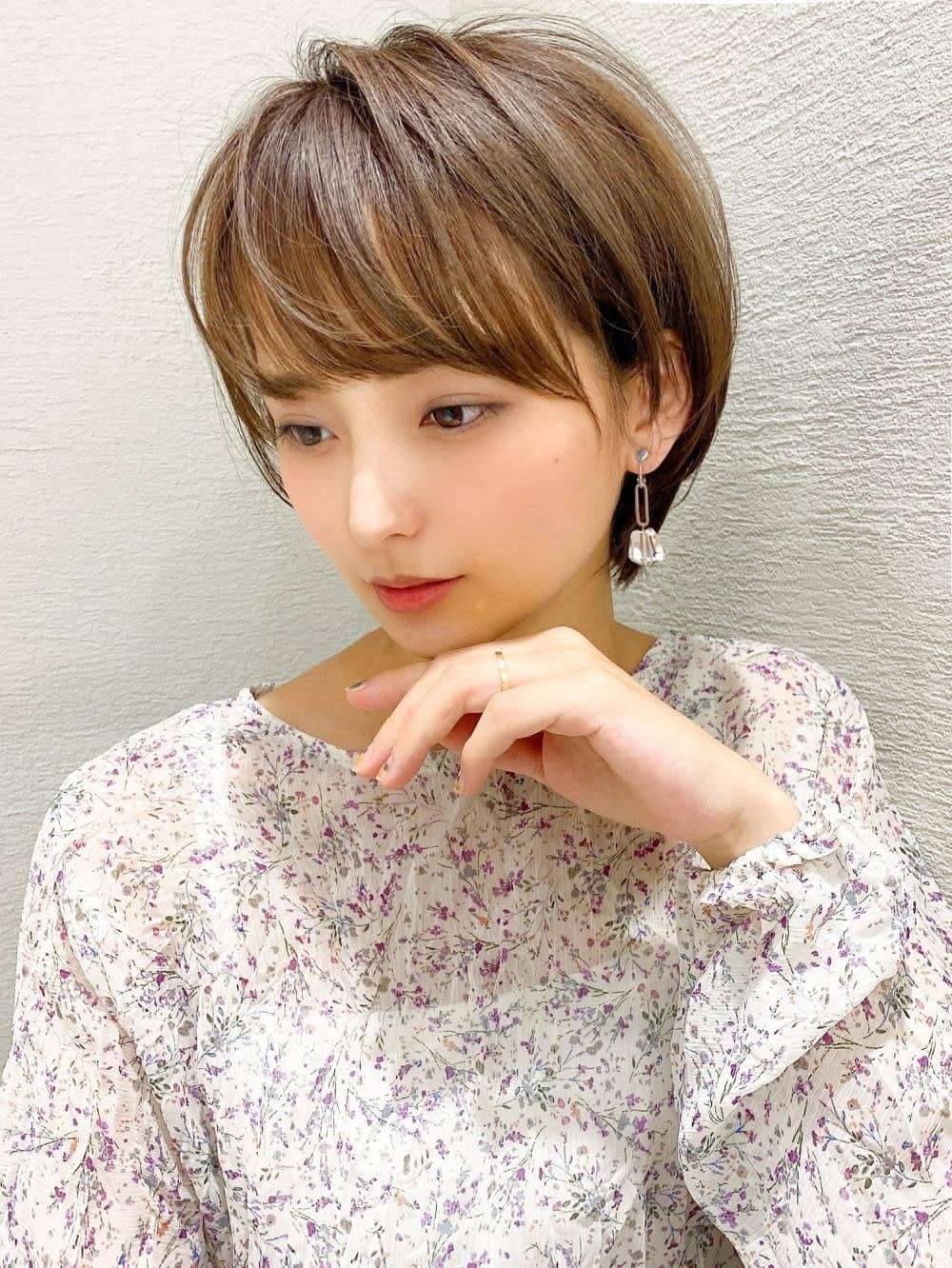 きれいめ丸みショート