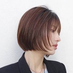  シンプルミニボブ 