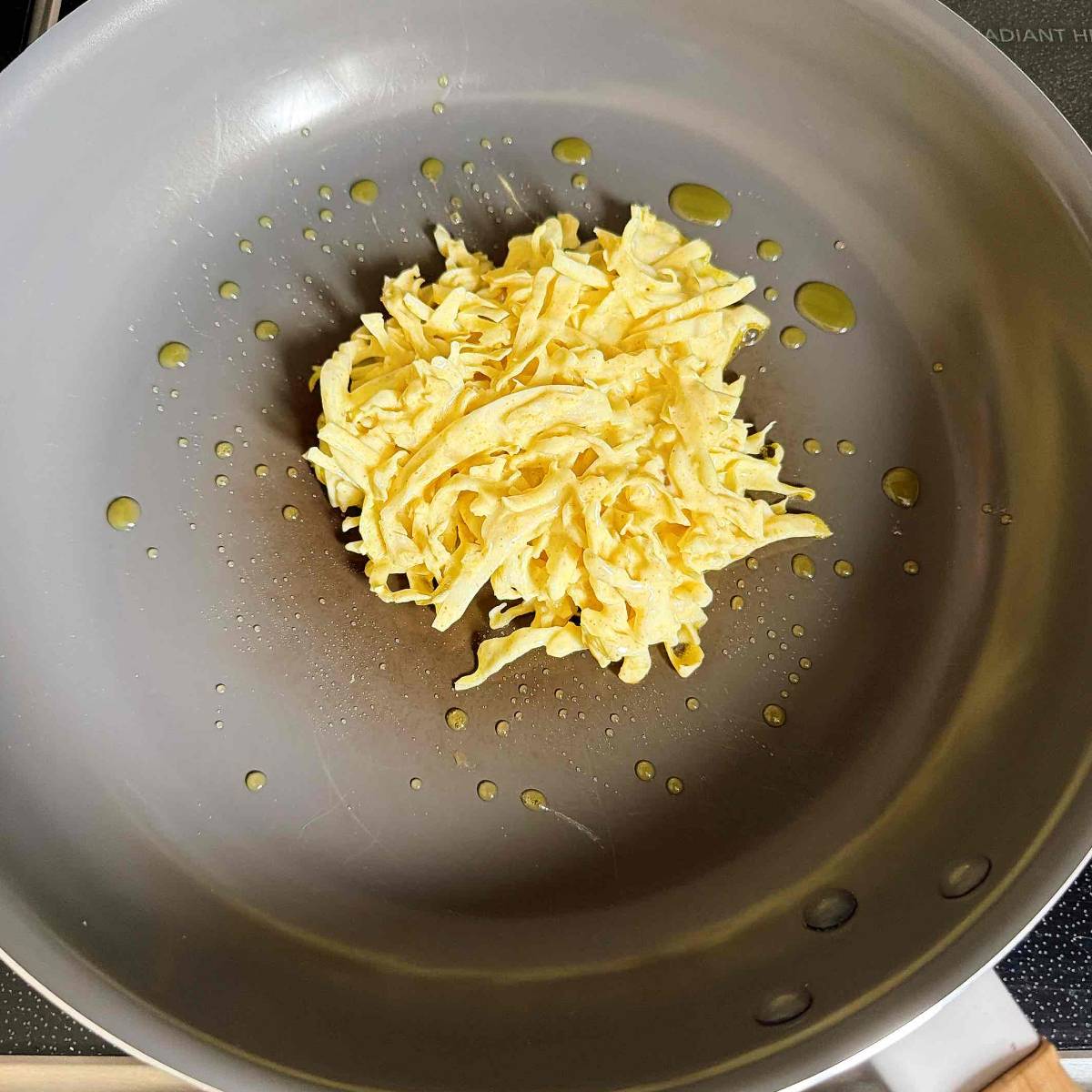JAグループ公式の「キャベツのカレーチヂミ」のレシピ