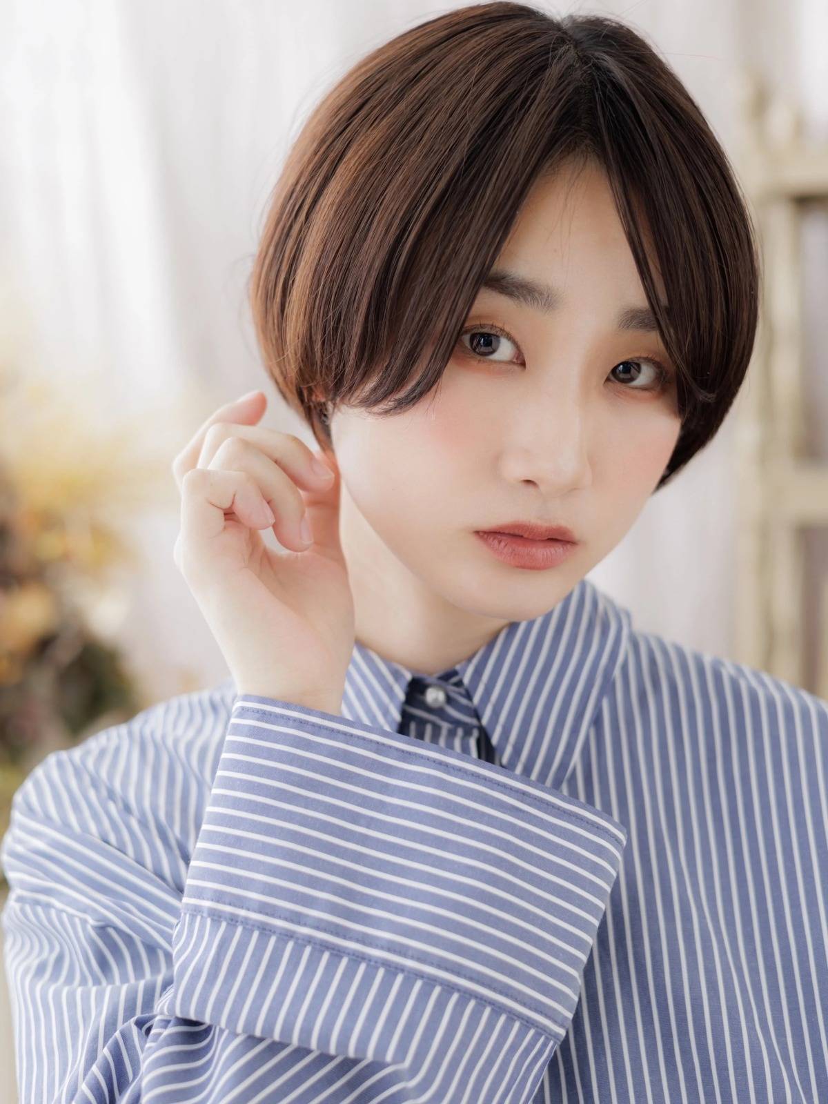 うざバングショート