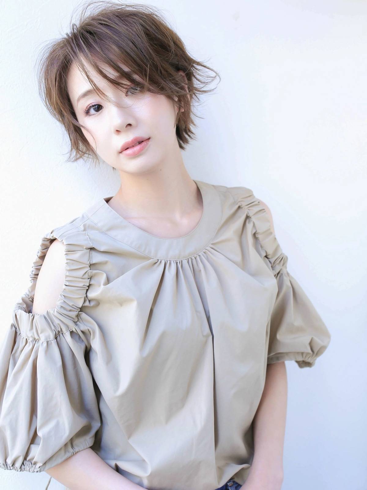 ハネても可愛いショート