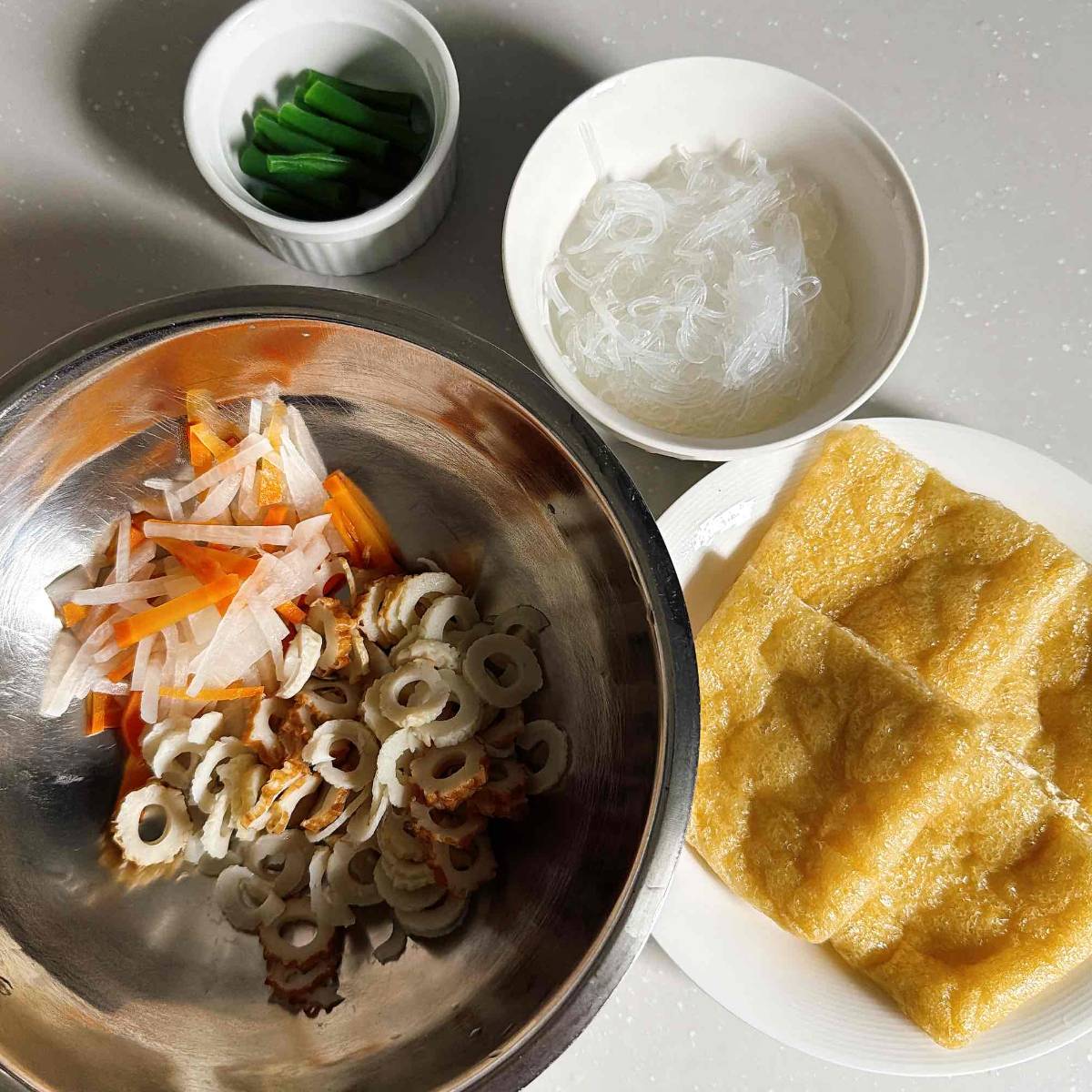 ニッスイ公式の「活ちくわとたまごの福袋煮」のレシピ
