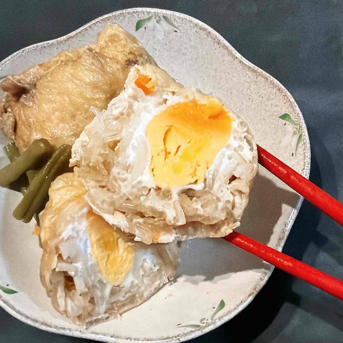 ニッスイ公式の「活ちくわとたまごの福袋煮」のレシピ