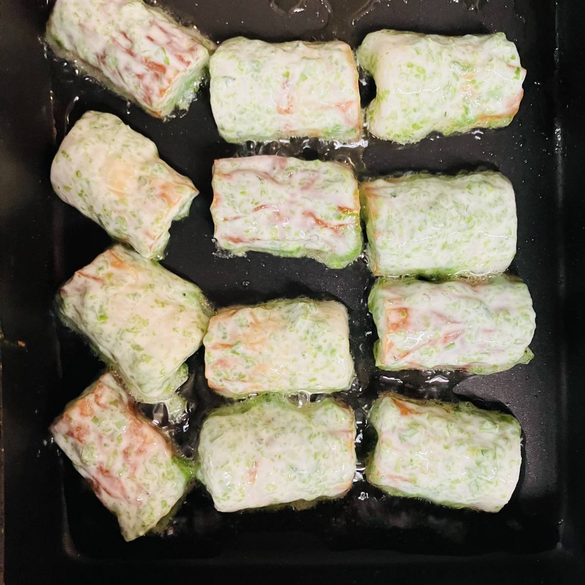 紀文公式の「焼ちくわのフライパンで作る磯辺揚げ」のレシピ