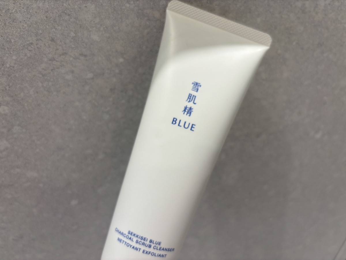 雪肌精 BLUE チャコール スクラブ ウォッシュ