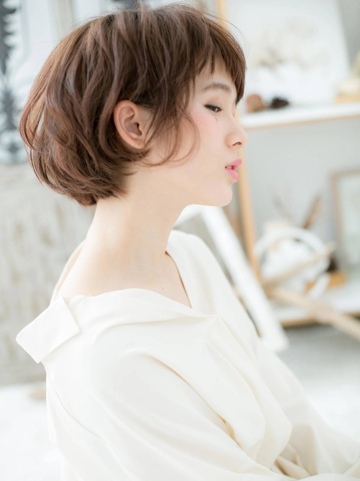 くせ毛を活かすふわくしゅボブ