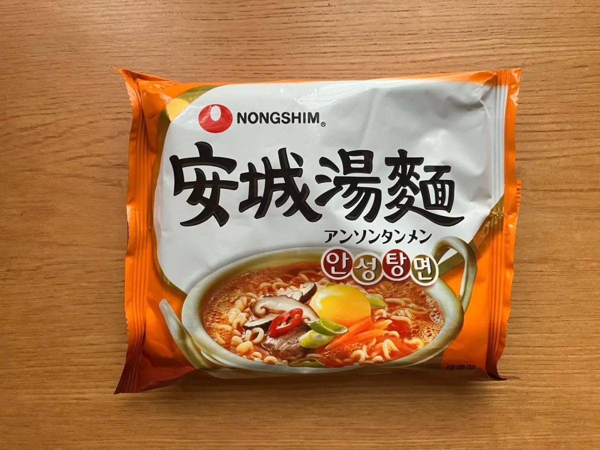 DAISO(ダイソー)：農心 安城湯麺 125g