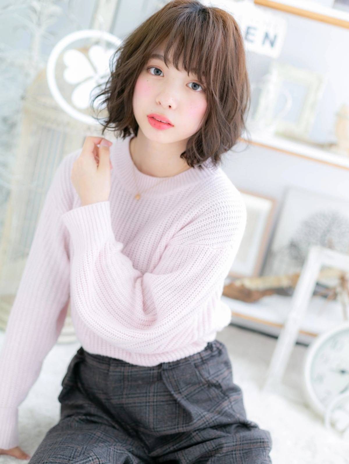 ニュアンスウェーブボブ