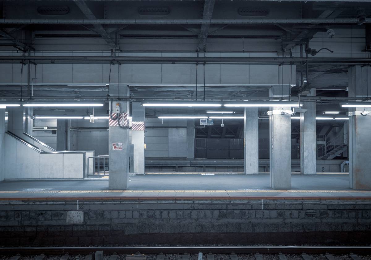 駅のホーム