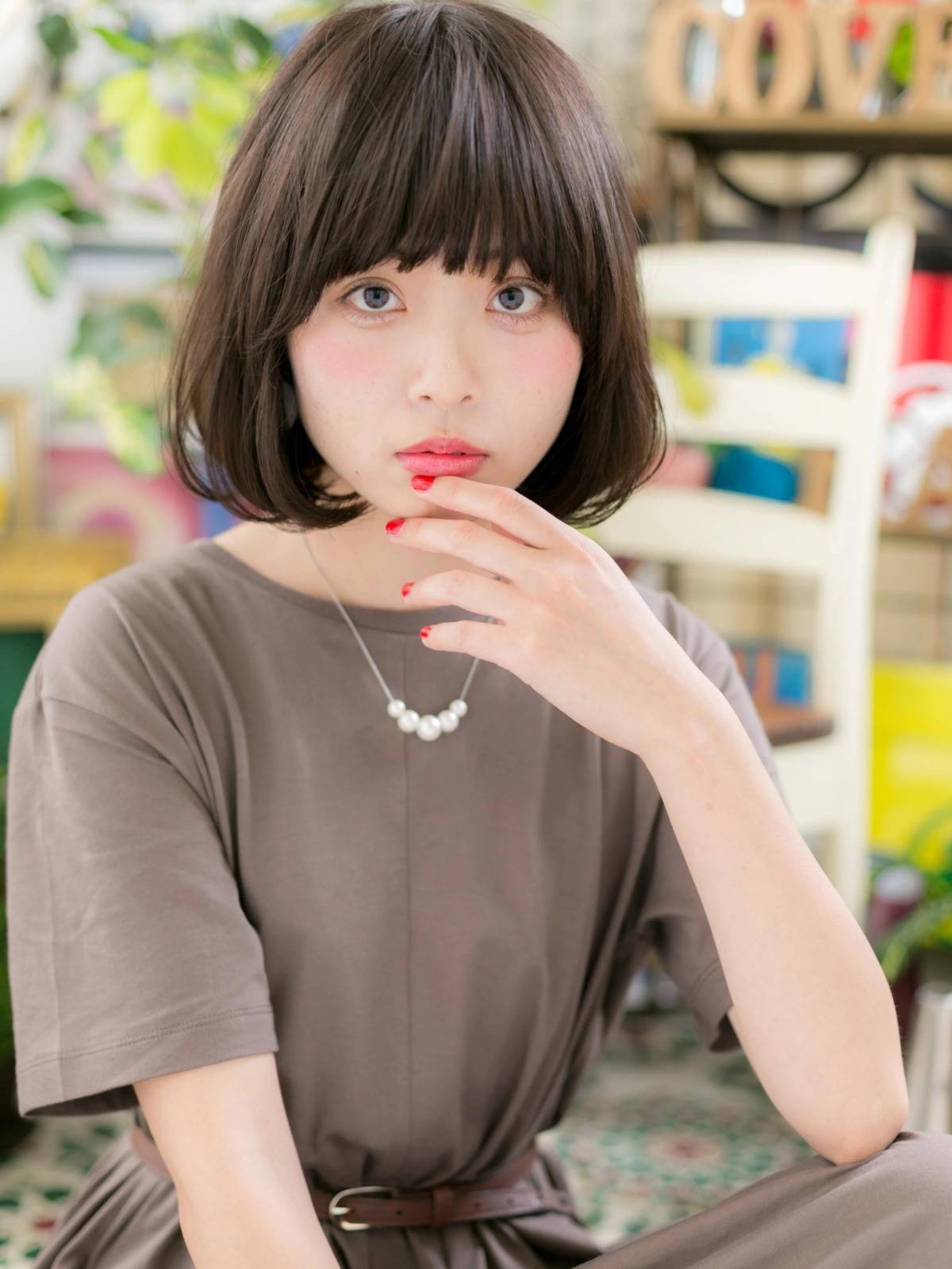 シックなワンカールボブ