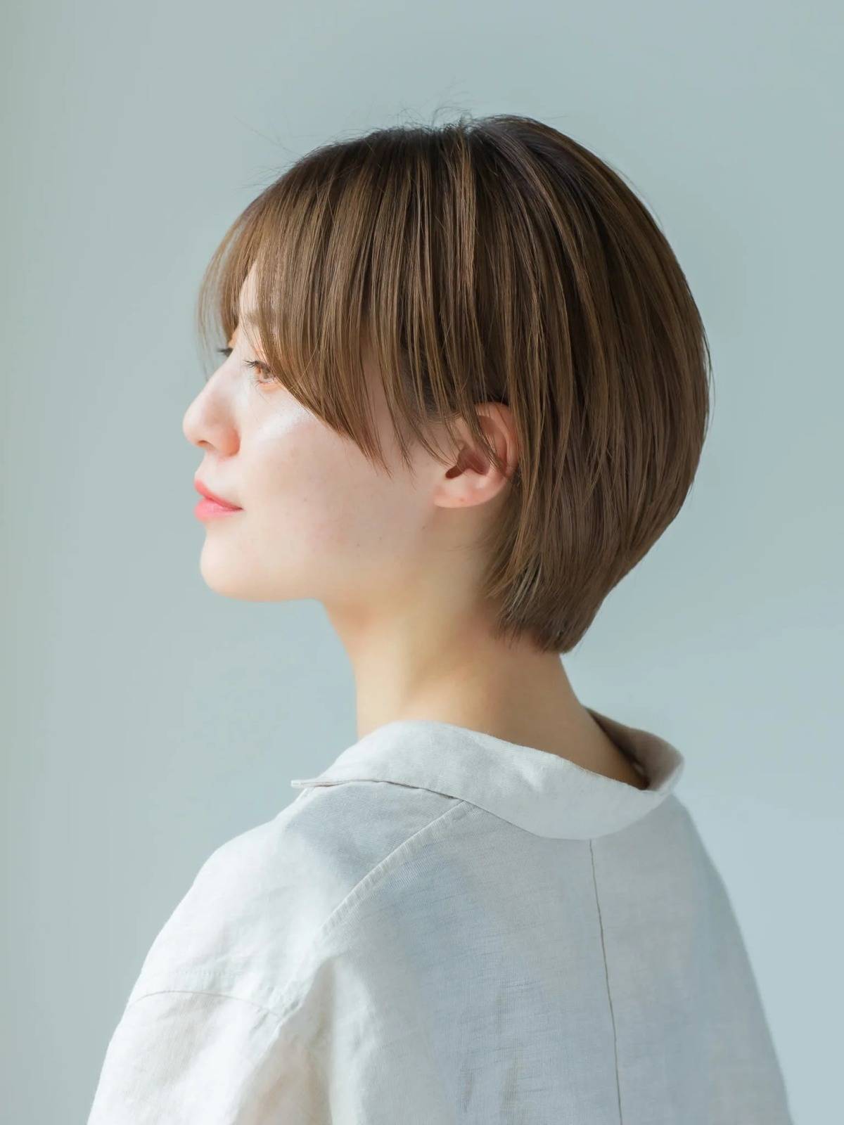 好感度高め丸みショート